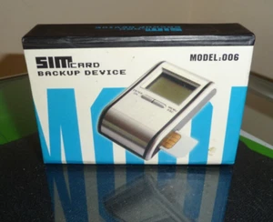 Sim Card Back Up Device Model 006 Untested - Complete With Box & Instructions! - Picture 1 of 6