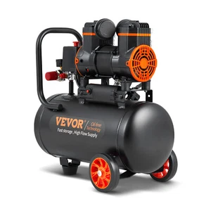 Uimoso Air Compressor 4.8 Gallon 900W 2.2 CFM@ 90PSI 70 dB Ultra Quiet Oil Free - Picture 1 of 12