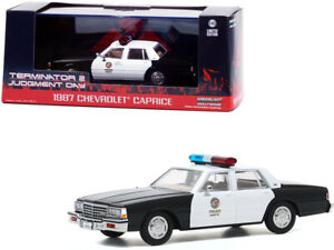 1987 Chevrolet Caprice "Metropolitan Police" Black and White "Terminator 2: