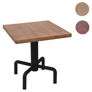 Bistrotisch HWC-G68, Beistelltisch Loungetisch, Gastro-Qualität 73x70x70cm