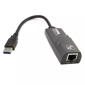Tarjeta de Internet LAN USB 3.0 de alta velocidad 100/1000 Gigabit Ethernet de EE. UU. Giga - Imagen 1 de 7