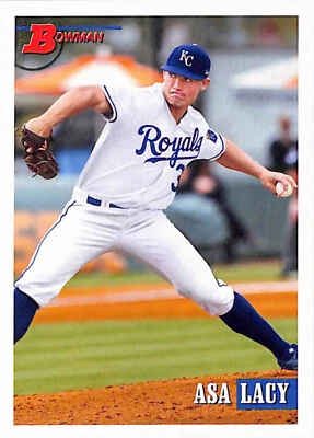 2021 Bowman Heritage #105 ASA LACY Kansas City Royals - Image 1 of 2