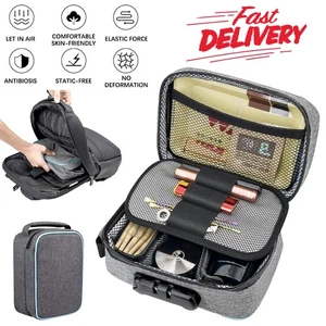 Smell Proof Case with Combination Lock Container Odor Proof Stash Storage Bag - Picture 1 of 19