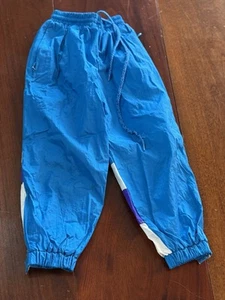 Vintage Turn Point Sports kids windbreaker pants size child 4 - Picture 1 of 5