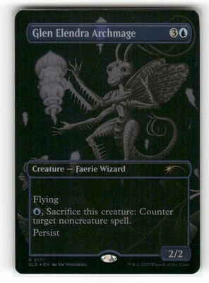 Glen Elendra Archmage (2171) (Rainbow Foil) #2171 NM Secret Lair Drop Magic MTG - Image 1 of 2