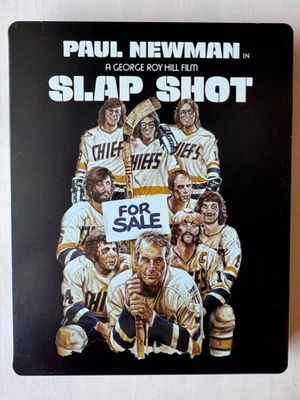 Slap Shot (1977) - 2022 Shout Factory Blu-ray Steelbook Foto 1 de 4