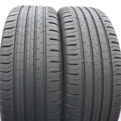 215 60 17 2x Continental 215/60 R17 96H Ecocontact 5 Neumáticos 2016 6,8 -7mm - Imagen 1 de 4