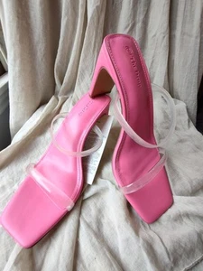 The Drop Women's Pink Heeled Sandals Size 9 - Picture 1 of 5