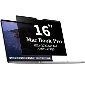 Écran de confidentialité magnétique amovible pour MacBook Pro 16 pouces 2021-... - Afbeelding 1 van 6