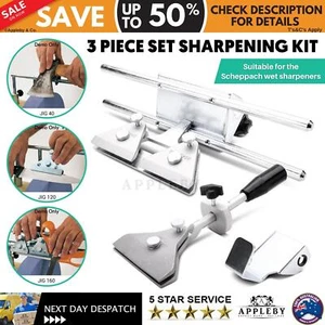 Scheppach 3pce Household Sharpening Kit for Wet Stone TIGER2500 and TIGER2000S - Picture 1 of 12