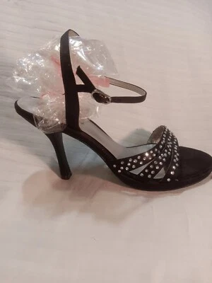 Women Sz 8.5 ,METAPHOR, Stelatto Heel ,STRAPPY,Rinstone Ban - Image 1 of 4