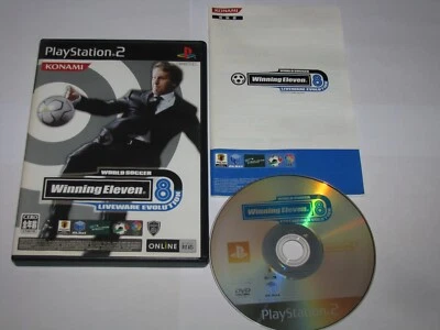World Soccer Winning Eleven 8 Liveware Evolution PS2 Japan import US Seller - Image 1 of 4