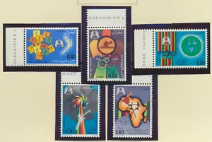 Algeria Stamps Scott #613 To 617, Mint Never Hinged - Picture 1 of 1
