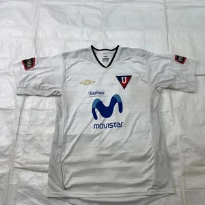 Camiseta de fútbol local LDU QUITO UMBRO 2005-06 blanca talla grande - Imagen 1 de 13