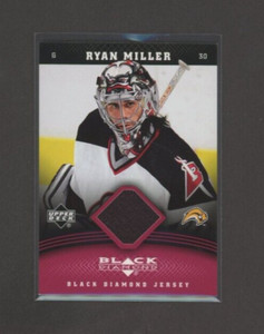2006-07 Black Diamond Jerseys Ruby #JRM Ryan Miller 008/100