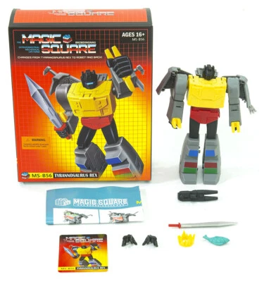 Magic Square toys MS-B56 Grimlock Tyrannosaurus Rex Action Figure toy In Stock - Image 1 of 4