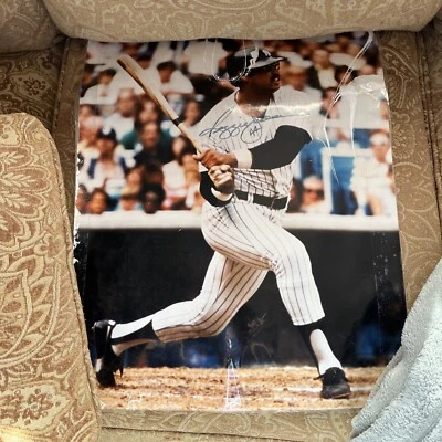 New York Yankees Reggie Jackson #44 signed Mr October HOF Photo Poster - Image 1 of 4