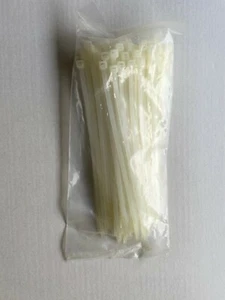 Corbatas de cables de 6"" - 500 corbatas color blanco/marfil excelente estado - Imagen 1 de 3