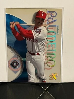 1999 E-X Century #39 Rafael Palmeiro Texas Rangers Baseball Card - Image 1 of 2