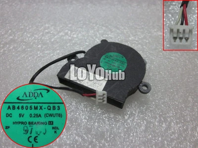 For HP Pavilion Mini HDX16 HDX18 Laptop CPU Cooler Fan AB4605MX-QB3 CWUT6 HYPRO - Image 1 of 4