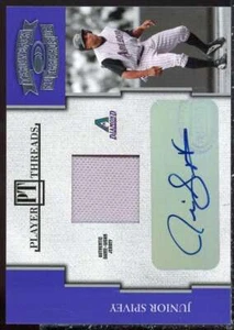 Junior Spivey Card 2004 Throwback Threads Player Threads Signature #39 - Picture 1 of 2