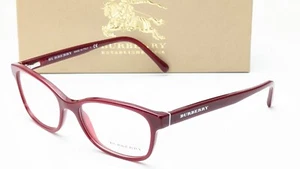 Burberry B2201 3403 Bordeaux Cat Eye Womens Eyeglasses 52mm - Picture 1 of 10