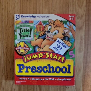 Jump Start Preschool CD-ROM Knowledge Adventure Ages 2-4 Win MAC 1998 with Box - Bild 1 von 12