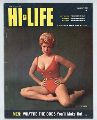 Hi-Life 1960 Terry Higgins, Kim Athes 5p Maria Stinger 68pgs Pinups Magazine  Foto 1 de 2
