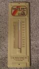 Vintage Dad's 1933-1983 50th Anniversary Metal Wall Thermometer ~Dog Theme~