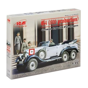 ICM 35531 Plastik Modellbausatz 1:35 G4 (Produktion 1939) German Car with Passengers - Bild 1 von 24