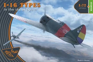 Clear Prop CP72023 - 1/72 I-16 Type 5 (in the sky of Spain), scale model kit - Bild 1 von 12