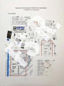 Kit Reparación Fuente de Alimentación (LED) 715G7831-P01-000-002H/715G8682-P01-000-0H2S  - Imagen 1 de 5