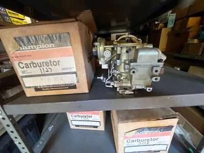 6-854 Carter 1bbl  carb carburetor  Keller 1975 - 1978 ford 6 cylinder trucks - Image 1 of 4