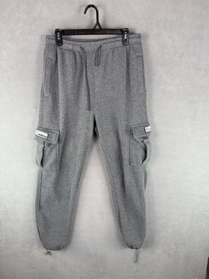 Pantalones deportivos Dream USA DR Cargo XL polar pesados Y2K skate holgados grises Foto 1 de 4