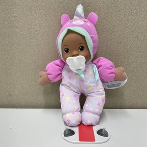 My Sweet Love Soft Baby Doll Vinyl Face Butterfly Pacifier Unicorn Pink (042303) - Picture 1 of 2