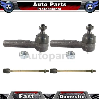 4 extremos interiores exteriores Delphi Tie Rod para Nissan Quest 3,3 L 2002 2001 2000 1999 Foto 1 de 3
