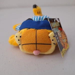 Vintage PAWS Garfield's Choice Schlaf-Pyjama Garfield Katzenspielzeug 4 Zoll - Bild 1 von 10