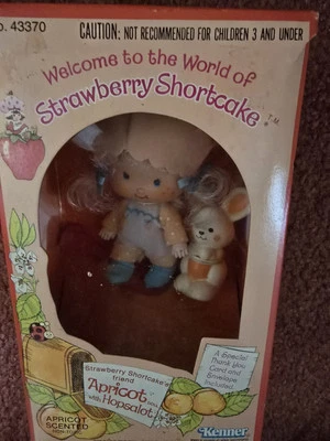 Muñeca de albaricoque Strawberry Shortcake de colección 1980 con lúpulo #43370. Foto 1 de 4