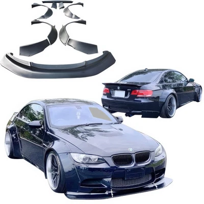 VSaero FRP LBPE Wide Body Kit w Wing (E92) 2dr for M3 BMW 08-13 vsaero_109187 Foto 1 de 4