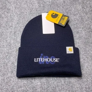Carhartt Beanie Mütze Cap Stretch One Size Herren Blau Workwear A2 - Bild 1 von 4