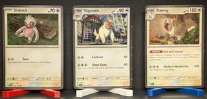 Pokemon Slakoth 160/193 Vigoroth 161/193 Slaking 162/193 Cosmos Holo Promos NM - Picture 1 of 2