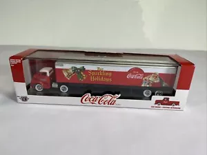 M2 Machines 1/64 Coca Cola Limited Ed. Tractor Trailer. For Sparkling Holidays - Picture 1 of 6