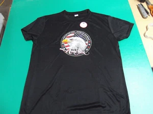 Land Of The Free Short Sleeve Graphic Tee Men's Large - Picture 1 of 8
