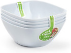 Plastic Classic Serving Bowl Dish Tray for Cereal Curry Pasta Xmas Party Dessert