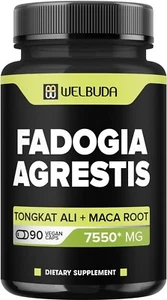 4In1 Fadogia Agrestis Supplement 7550Mg - 90 Capsules - Extra Formula with Tongk - Picture 1 of 14