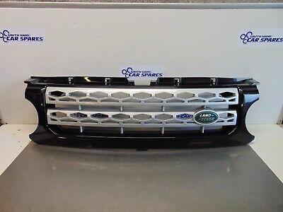 Land Rover Discovery 4 Front Grill 10-13 Silver & Santorini Black LRC820 Badge • 82.06€