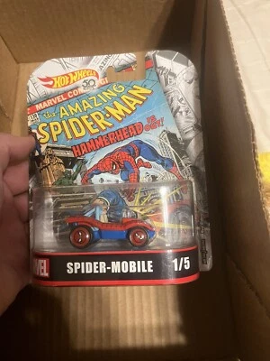Hot Wheels 1:64 Retro Entertainment The Amazing Spider-Man Spider-Mobile Foto 1 de 2