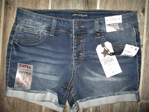 NWT Imperial Star Girls Shortie Shorts Soft Stretch Adjustable Waist Girls 16 - Picture 1 of 3