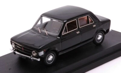 MODELLINO AUTO STATICO RIO FIAT 128 4 PORTE 1969 NERO MODELLISMO SCALA 1:43 - Immagine 1 di 4
