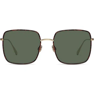 Dior “So Stellaire 1XS” Large Havana Brown & Black Sunglasses w/ Dark Lenses - Image 1 of 4